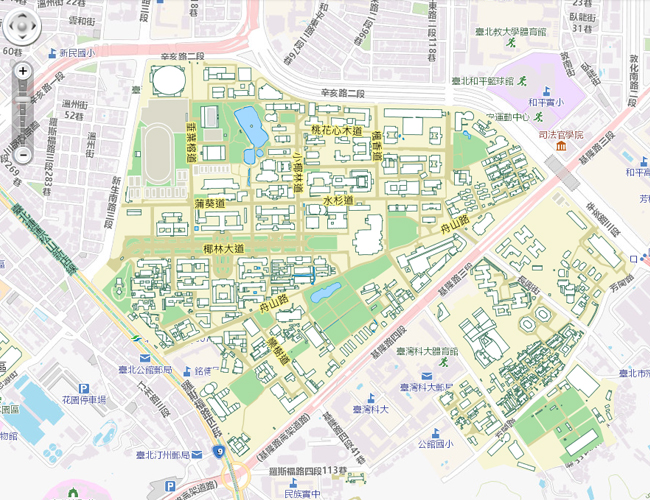 臺大地圖 